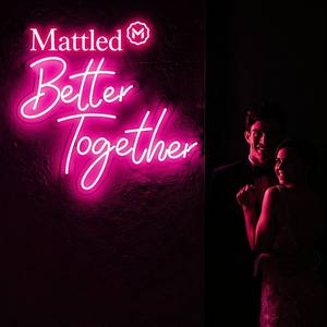 Insegna al Neon LED Personalizzata con Trasformatore, Telecomando e WiFi - "Til Death Mr & Mrs Better Together" per Decorazioni Matrimoniali - Product Image 3