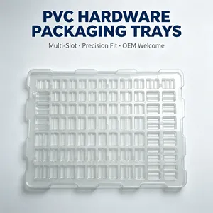 ถาดพลาสติก PP PET PVC สำหรับบรรจุภัณฑ์ชิ้นส่วนฮาร์ดแวร์จากโรงงานโดยตรง - Product Image 3
