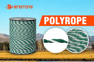 पशुधन के लिए इलेक्ट्रिक स्टेनलेस स्टील बाड़ पॉलीरस्सी - Product Image 5