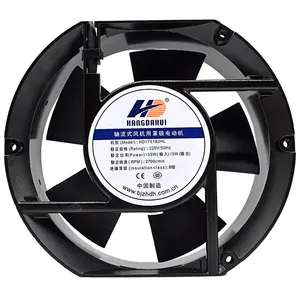 Electric Motor Cooling Fans AC Axial Flow Welding Machine 110v 220v 17251 172mm Ac Cooling Fan