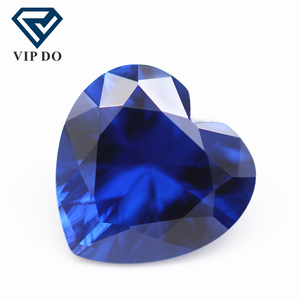 Corte de diamante redondo, ovalado, en forma de pera, en forma de corazón, elegante, 113 #   Espinela Azul Sintética, Piedras Preciosas Sueltas, Espinela Azul 113 #   Gemas de Espinela Zafiro - Product Image 6