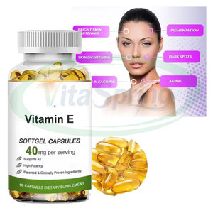 ASAP Blanqueamiento Antioxidante Vitamina E Tocotrienol Softgel Cápsulas Suplemento Vitamina E Natural Softgel para el cuidado de la piel - Product Image 2