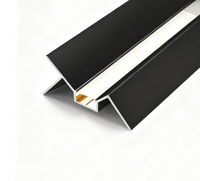 Profilé LED à fente d'ombre noir SDW48.2x35.2mm, série 6000, en alliage d'aluminium anodisé, pour plafond, durable, garantie 3 ans
