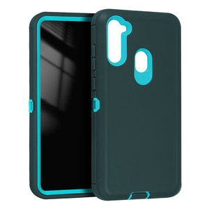 Estuche rígido de armadura híbrida resistente para Samsung Galaxy A10S A11 A12 A13 A14 A15 4G 5G Estuche para teléfono a prueba de golpes