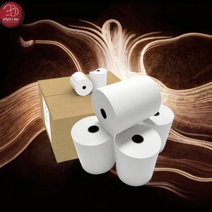Rouleaux de papier thermique pour caisse enregistreuse, blanc, simple couche, sans BPA, 57 mm x 50 mm, vente en gros, fabricants, BH-Tf-04 - Product Image 3