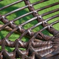 Fauteuil suspendu en osier Yilin 2023, chaise hamac œuf, écologique, moderne, pour extérieur, imprimé sérigraphié, mobilier d'entrepôt YL-JJ202