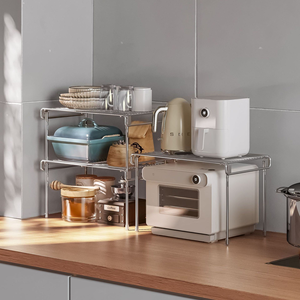 Estante <span class=keywords><strong>de</strong></span> Cocina <span class=keywords><strong>de</strong></span> Acero Inoxidable 304, <span class=keywords><strong>de</strong></span> un Solo Nivel, para Uso Doméstico, para Encimera o Gabinete - Product Image 4