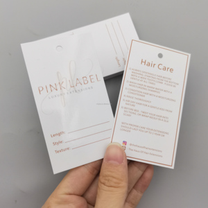 Tùy Chỉnh Tái Chế Giấy Đu Giá <span class=keywords><strong>Tag</strong></span> Thân Thiện Với Môi Quần Áo Treo Thẻ Với Chuỗi Cho Quần Áo Tái Chế Sang Trọng Hangtag - Product Image 5