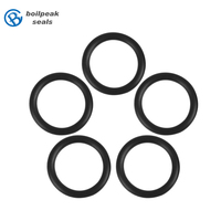 Karet silikon Epdm presisi tinggi segel cincin O mesin industri suhu tinggi FKM FFKM HNBR NBR Oring grosir