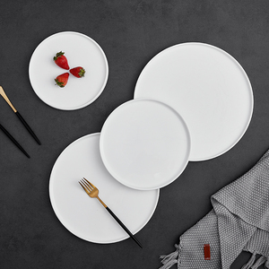 Plato <span class=keywords><strong>de</strong></span> Desayuno <span class=keywords><strong>de</strong></span> <span class=keywords><strong>Porcelana</strong></span> Blanca con Borde Recto P&T Horeca, Plato <span class=keywords><strong>de</strong></span> Cena para Hotel y Restaurante, <span class=keywords><strong>Vajilla</strong></span> <span class=keywords><strong>de</strong></span> <span class=keywords><strong>Porcelana</strong></span> Fina al por Mayor - Product Image 4