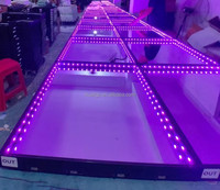 Carreaux de sol à LED Magnétique Dance Floor Brick Lights for Wedding Christmas Party Event Decoration for Wedding Christmas Party Event