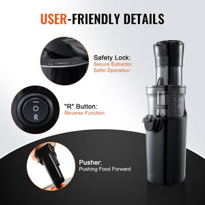 Exprimidor Eléctrico de Presión en Frío, Automático, para Zanahorias, Limones, Cítricos, Naranjas y Otras Frutas, Disponible en Stock - Product Image 3