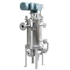 ตัวกรองน้ำปริมาณมากสำหรับอุตสาหกรรม แยกของแข็งออกจากของเหลว ตัวกรองสแตนเลสแบบขัดอัตโนมัติ - Product Image 2