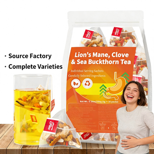 Tisane Minceur Naturelle aux Fleurs de Clou de Girofle et d'Argousier, Mélange de 5g x 30 Sachets, Favorise la Santé Intestinale et Soulage les Ballonnements - Product Image 2