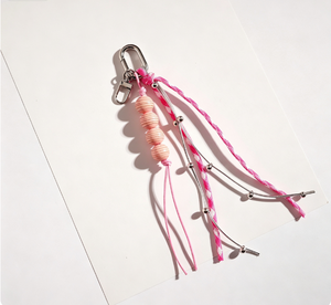 Breloque de sac à pompons artisanale originale, porte-clés créatif pour événements, accessoire haut de gamme pour sac à main et clés de voiture, idéal pour un <span class=keywords><strong>cadeau</strong></span> - Product Image 5