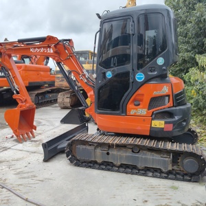 รถขุด Kubota U35 ปี 2023 ใช้งานน้อย 3.5 ตัน กำลังเครื่องยนต์ 0.175 ลูกบาศก์เมตร  ความจุบุ้งกี๋ 0.175 ลูกบาศก์เมตร สำหรับงานก่อสร้าง ขุดดิน เคลื่อนย้ายดิน - Product Image 6