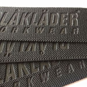 สายรัดยางยืดแบบกำหนดเอง สายยางยืดทอเนื้อนุ่ม โพลีเอสเตอร์ยืดหยุ่นแบบจั๊มพ์  สายรัดผ้าแจ็คการ์ดสำหรับเข็มขัด - Product Image 4