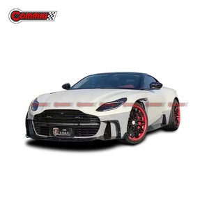 Nuovo Design MSY Style Half Carbon Fiber paraurti anteriore Lip diffusore posteriore minigonne laterali Kit carrozzeria per <span class=keywords><strong>Aston</strong></span> <span class=keywords><strong>Martin</strong></span> DB11 Bodykit - Product Image 2