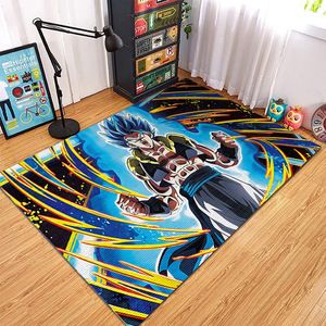 Dessin animé anime Dragon Ball salon tapis maison chambre créatif plein lit bord tapis salle de jeu décoratif tapis de sol - Product Image 5