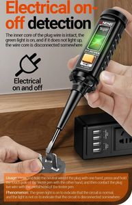 Stylo testeur de tension sans contact avec lampe de poche - Product Image 6