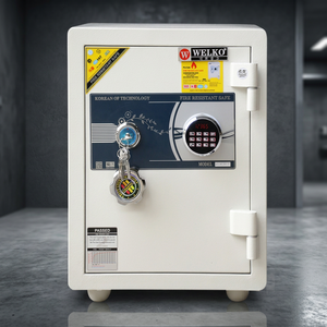 Lockable Travel Beach Safe Box with <b>Key</b> Lock Stainless Steel Fireproof Black Vietnam Origin - Product Image 3