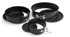 Forno a tenuta stagna con fondo rimovibile antiaderente, teglia a forma di molla Premium con fondo rimovibile per <span class=keywords><strong>torte</strong></span> da forno - Product Image 5