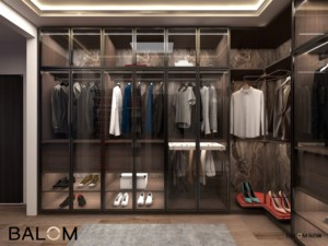 BALOM Fournisseur direct d'usine Armoire moderne durable avec porte en verre - Product Image 2