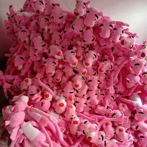 Peluche Pantera Rosa Lisa all'ingrosso, giocattolo elastico in peluche morbido, fornitura all'ingrosso per regali per bambini, bomboniere, ordini all'ingrosso - Product Image 3