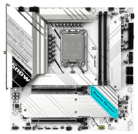 JGINYUE B760M Snow Dream DDR5 Gaming Motherboard Chipset Intel Berkinerja Tinggi 96G Desktop Saluran Memori Ganda SATA Hard