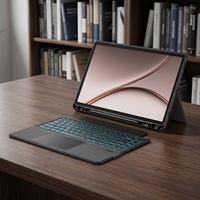 Clavier sans fil ultra-fin détachable avec pavé tactile, disponible en stock, compatible avec OnePlus Pad 4
