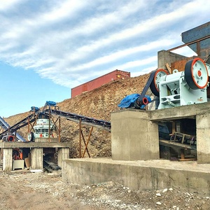 Ligne de concassage de pierres de haute qualité avec concasseur à mâchoires, concasseur à cône et concasseur à percussion pour l'exploitation minière et les carrières - Product Image 1