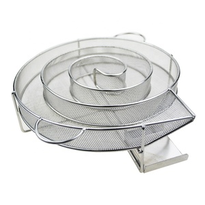 Générateur <span class=keywords><strong>de</strong></span> fumée froide <span class=keywords><strong>de</strong></span> plateau <span class=keywords><strong>de</strong></span> <span class=keywords><strong>fumoir</strong></span> <span class=keywords><strong>de</strong></span> granule carré rond <span class=keywords><strong>de</strong></span> l'acier inoxydable 304 pour le BBQ fumant sur n'importe quel gril et <span class=keywords><strong>fumoir</strong></span> <span class=keywords><strong>de</strong></span> BBQ - Product Image 4