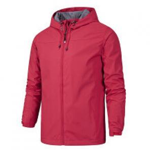 Chaqueta de hombre de moda personalizada cortavientos al aire libre senderismo impermeable entrenamiento sudaderas con capucha chaquetas de abrigo para hombres - Product Image 2