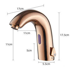 <span class=keywords><strong>Grifo</strong></span> de agua para fregadero de inducción inteligente sin manos, grifos automáticos para lavabo, <span class=keywords><strong>grifo</strong></span> <span class=keywords><strong>con</strong></span> <span class=keywords><strong>Sensor</strong></span> frío y caliente de latón sin contacto, <span class=keywords><strong>Grifo</strong></span> infrarrojo - Product Image 6