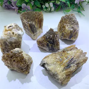 Wholesale Crystal Crafts unique spiritual products Amber calcite specimen For gifts