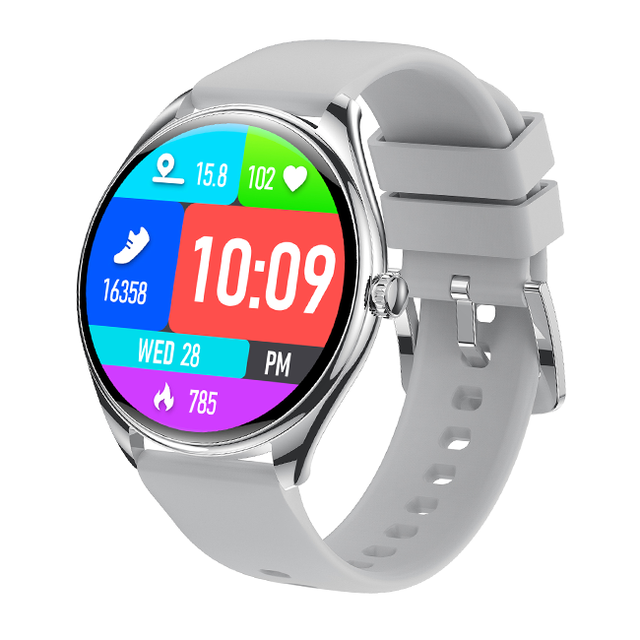 Lady Smart Watch 1.43 INCH AMOLED Screen MT55 BT Call Blood Oxygen Fitness Sports Women Reloj Smartwatch
