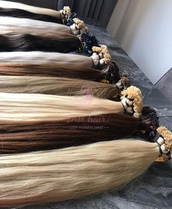 Capelli brasiliani vergini alla rinfusa onda profonda rosso, marrone <span class=keywords><strong>scuro</strong></span>, marrone chiaro, colore pianoforte estensione dei capelli per le donne nere trecce, 100 gram/pezzo - Product Image 4