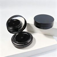 Pot à pompe sans air de luxe personnalisé, conteneur en plastique à coussin d'air, étui à coussin d'air, boîte à poudre compacte, emballage cosmétique