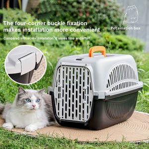 กระเป๋าใส่สัตว์เลี้ยง5กก. กล่องใส่สัตว์เลี้ยงผ่านการรับรองจากสายการบินสุนัขกลางแจ้ง - Product Image 2