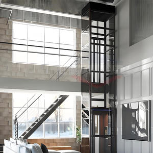 उच्च गुणवत्ता वाले लिफ्ट आवासीय घर आउटडोर लिफ्ट ट्रैक्शन गैन्ट्री लिफ्ट लिफ्ट - Product Image 2