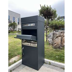 Buzón de Paquetería Moderno para Exteriores, Buzón Residencial Impermeable, Buzón para Paquetes Grandes, Grabado Láser Personalizado - Product Image 2