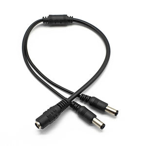 Cantell 1 bis <span class=keywords><strong>2</strong></span> DC-Stromkabel DC5521 Stecker-Buchse-Verlängerung DC 5,5x2,1mm Y-Splitter kabel - Product Image 2
