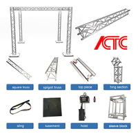 Estructura Truss de Aluminio de Buena Calidad con Certificación TUV para Escenario de Exhibición e Iluminación
