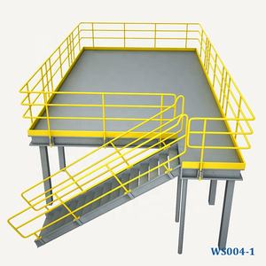 Plataforma de Acero Resistente para Almacén, Plataforma de Entrepiso de Acero Q235 para Espacio de Trabajo en Almacén - Product Image 4