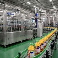 Machine de remplissage et de bouchage automatique avancée pour bouteilles PET de boissons au citron, haute capacité, pour petites entreprises et fabricants