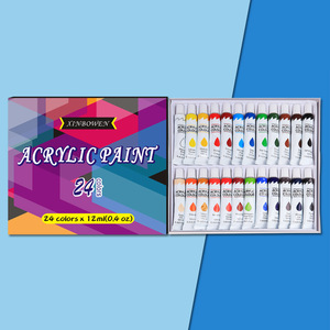 Peintures acryliques de qualité artistique chinoise, 12/24 couleurs, marque privée, pour le <span class=keywords><strong>dessin</strong></span> - Product Image 3