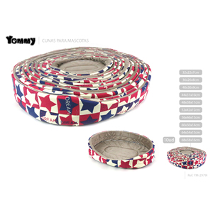 Set Cuccia per Animali Yommy 68x58x16cm Motivo Sogno 10 Pezzi - Product Image 1