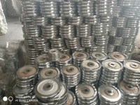 Ensemble d'haltères réglables en fonte de chrome 50 kilogrammes d'augmentation de poids pour l'haltérophilie en acier