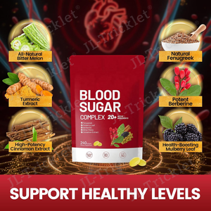 Julong OEM yetişkinlerin kan şekeri Softgel bitkisel özü kan şekeri destek Mix kapsüller kan şekeri dengesi karmaşık kapsüller - Product Image 2