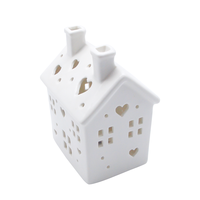 Ensemble de Villages de Noël en Gros : Maisons Modernes en Porcelaine Blanche, Ornements en Céramique pour la Décoration Intérieure